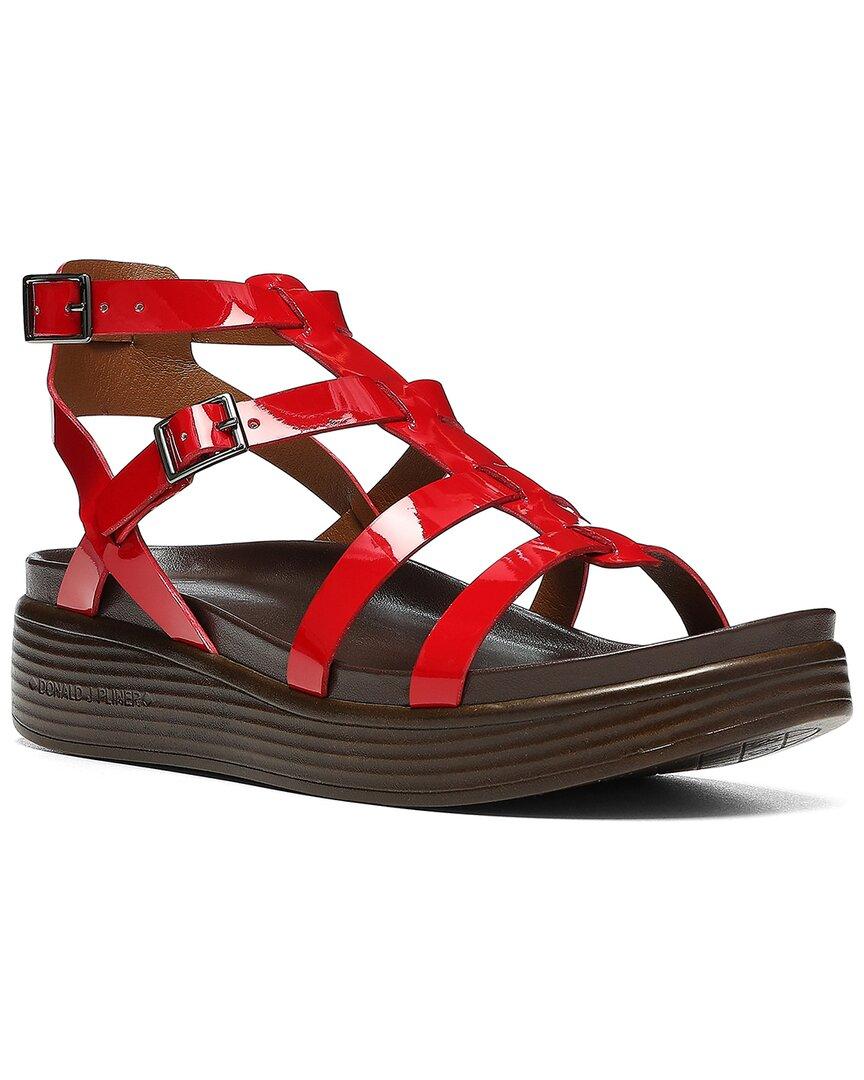 krabbe lejesoldat eksplosion Donald J Pliner Felicia Sandal in Red | Lyst