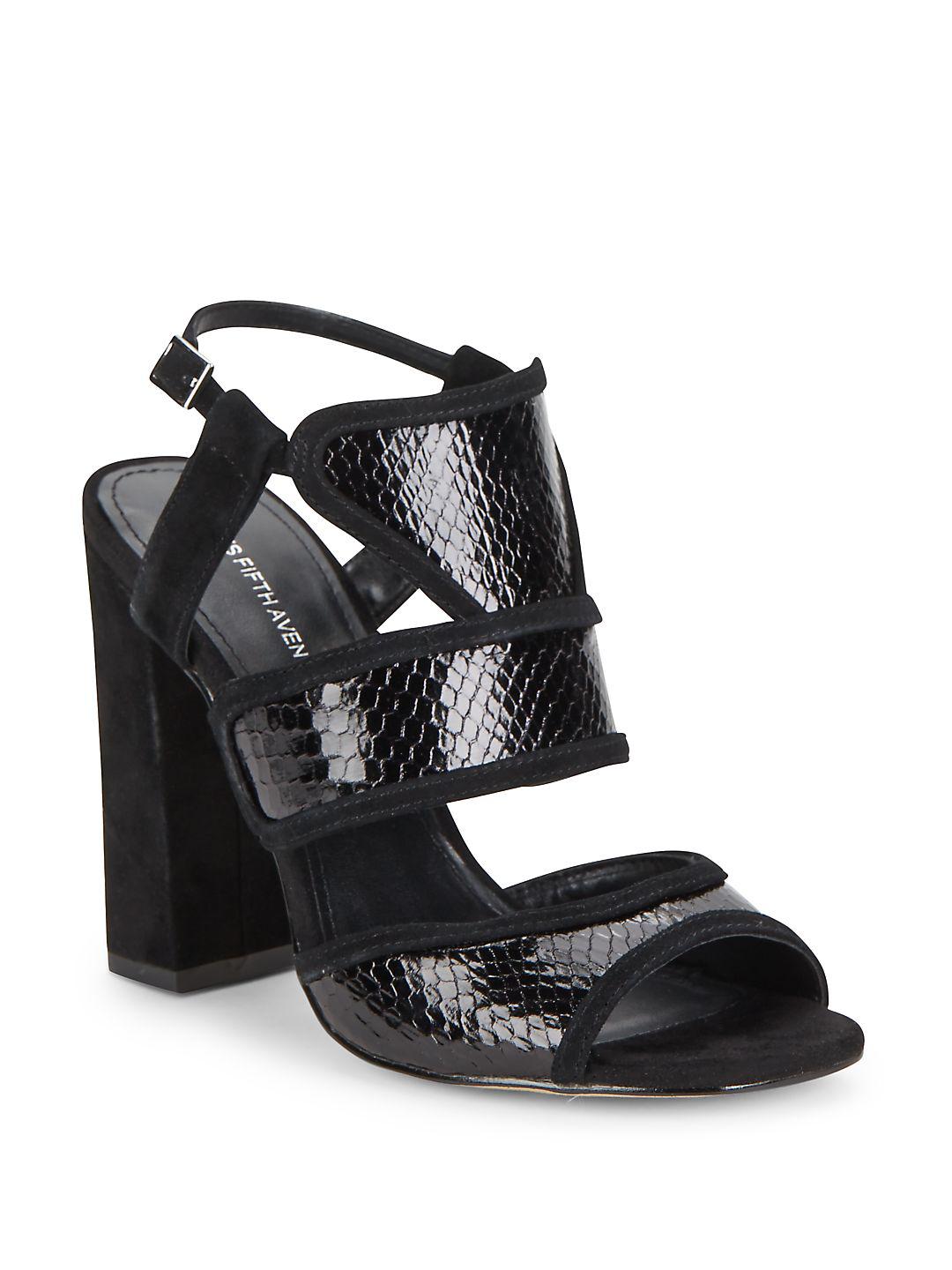 chanel sandals saks fifth avenue