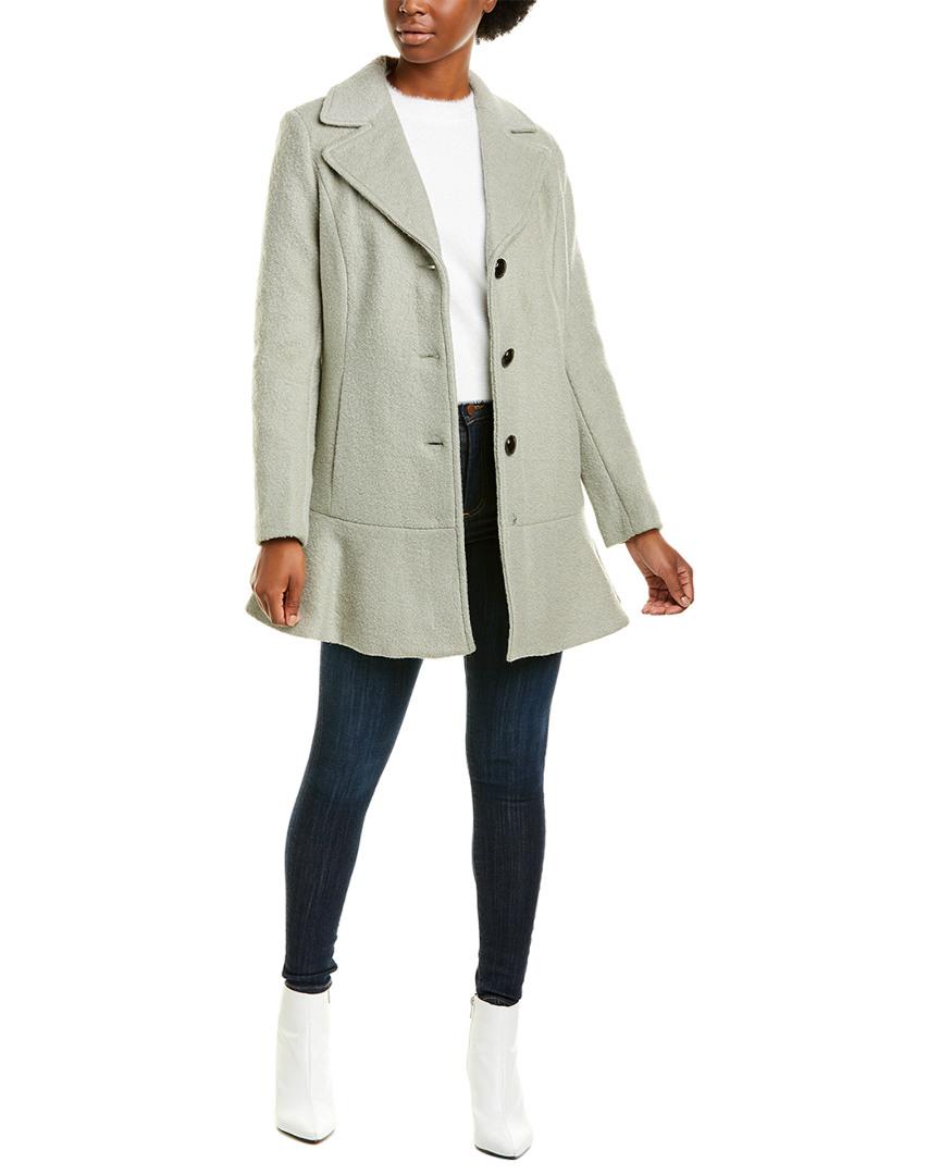 mint wool coat