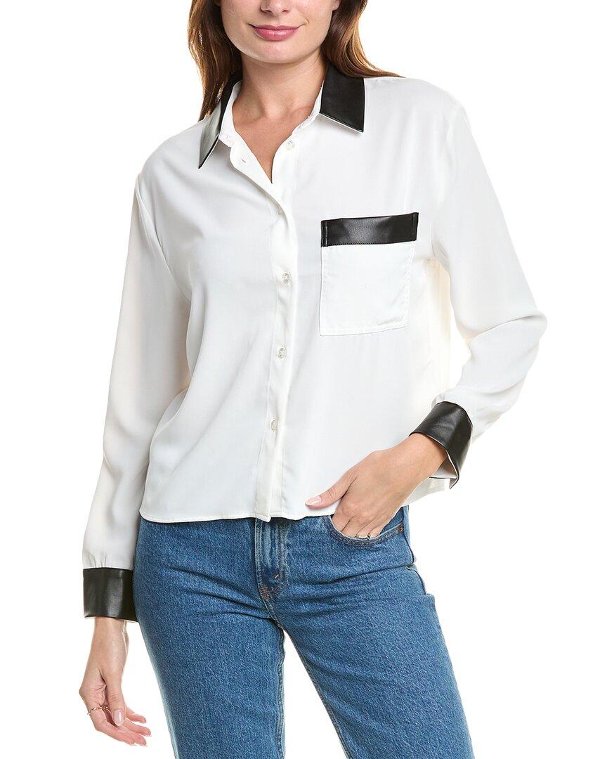 【新品未開封・送料無料】 Laundry by Shelli Segal Blouse in White | Lyst カットソー(半袖+袖なし)