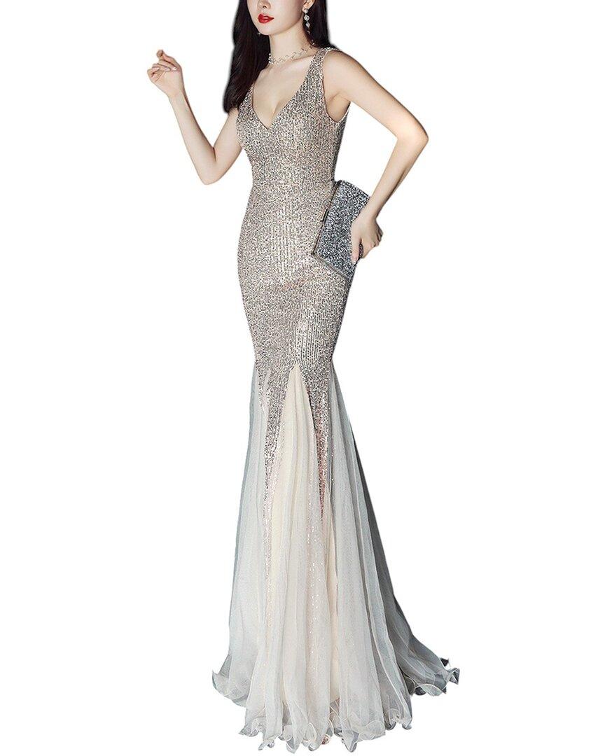 chinese dress ladies KALINNU Maxi Dress