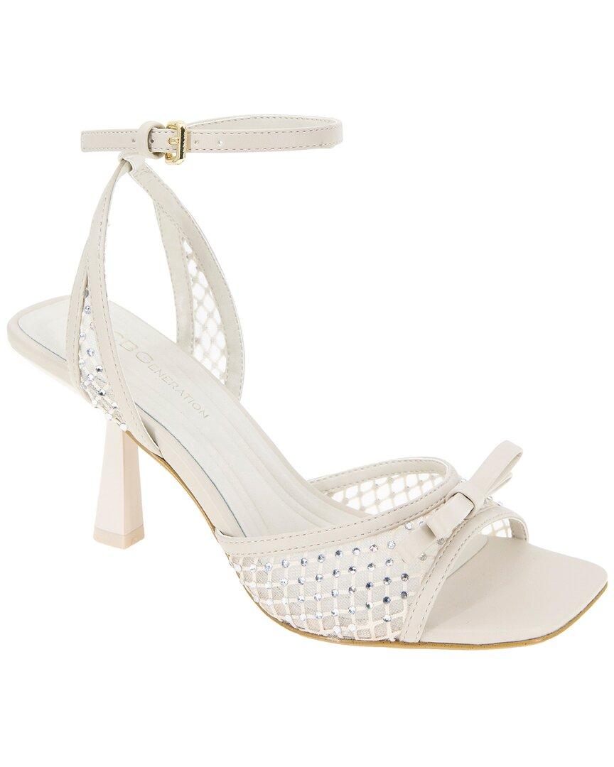 BCBGeneration Women's Heeled Sandals - Rhinestone Dressy Sandals, Padded Footbed, JOLINY TAN/RAINBOW