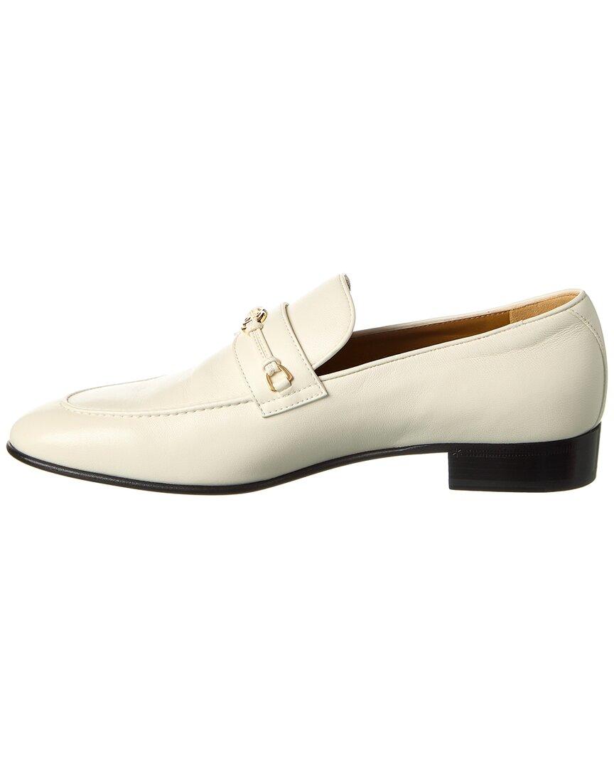 Interlocking G leather loafers
