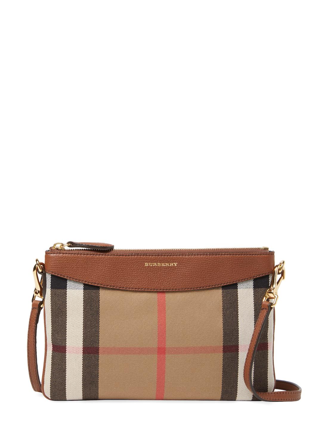 Burberry Peyton House Check \u0026 Leather 