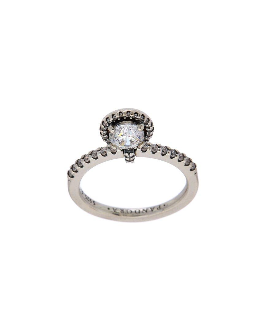 Clear dangling online round sparkle ring