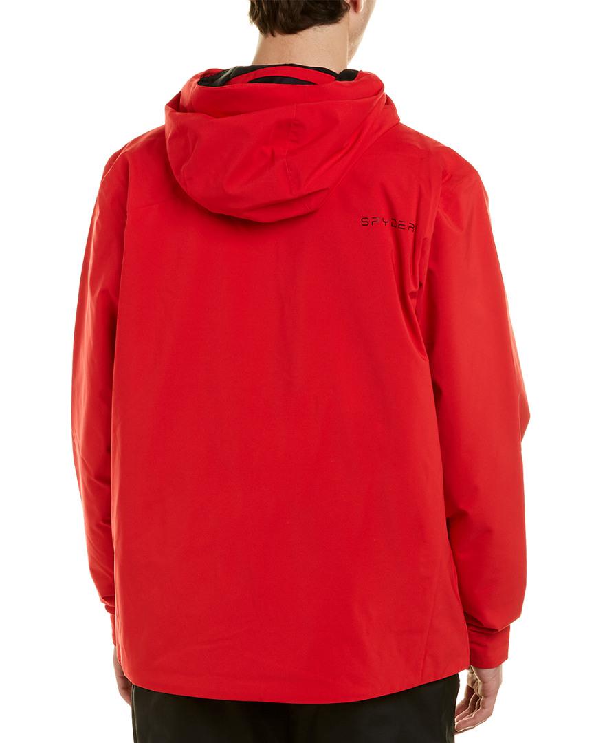 Spyder Synthetic Fanatic Jacket in Red for Men Lyst
