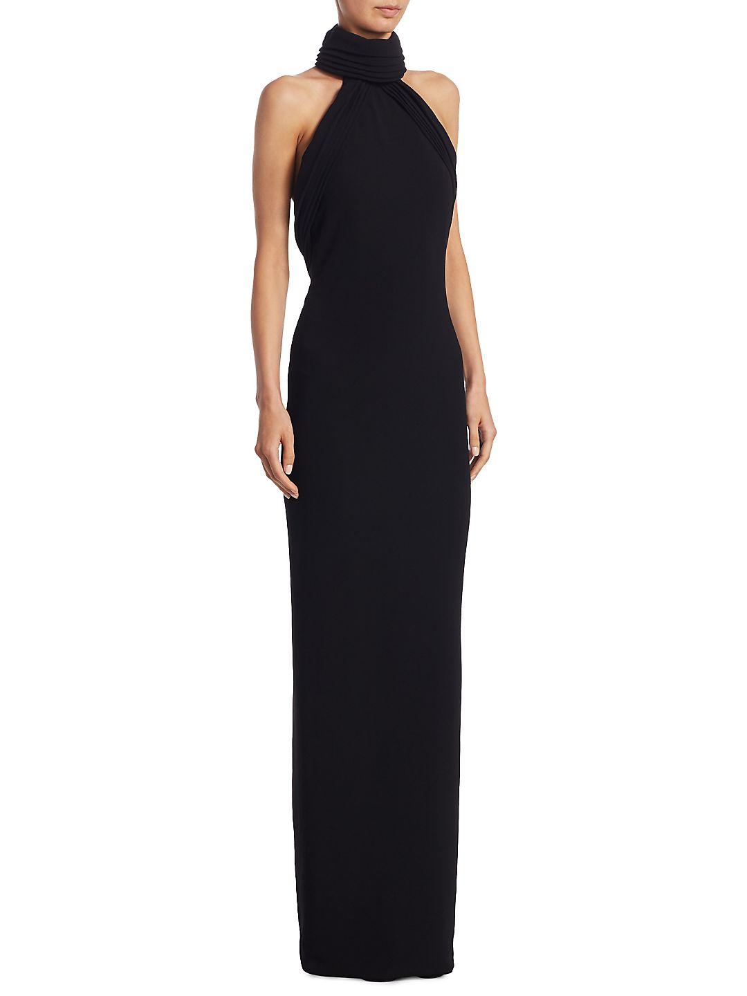 halter gown