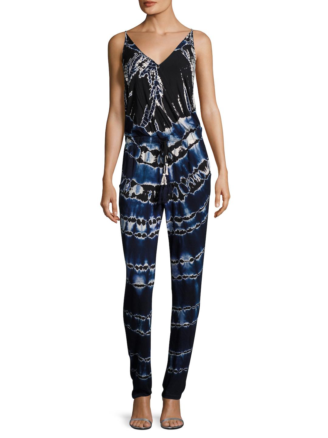 young fabulous and broke tie dye jumpsuit