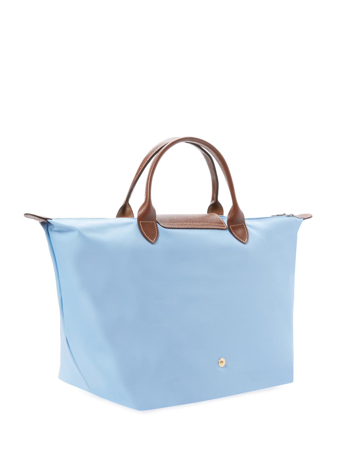 longchamp le pliage medium short handle