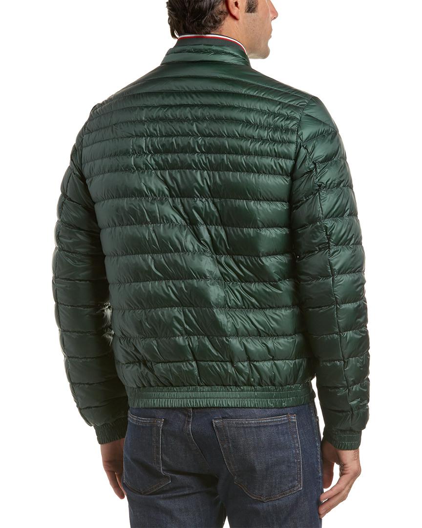 Download Moncler Synthetic Garin Quilted Down Bomber Jacket in ...