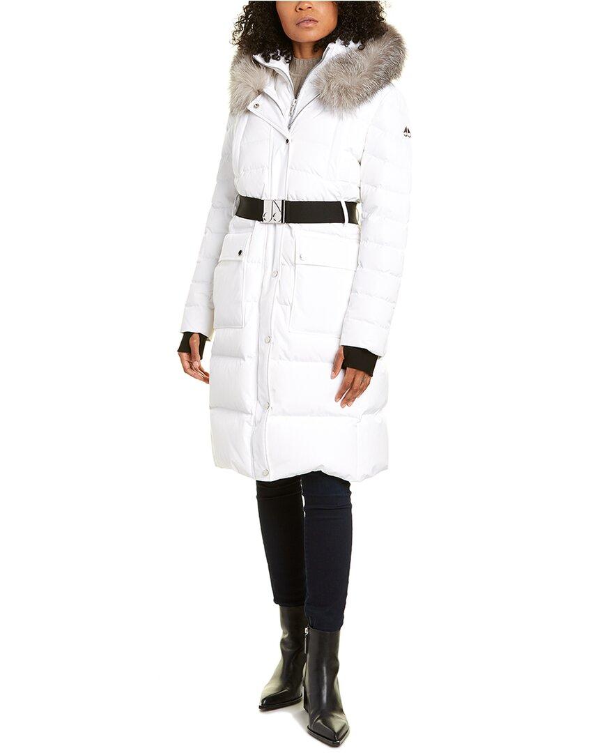 all white parka