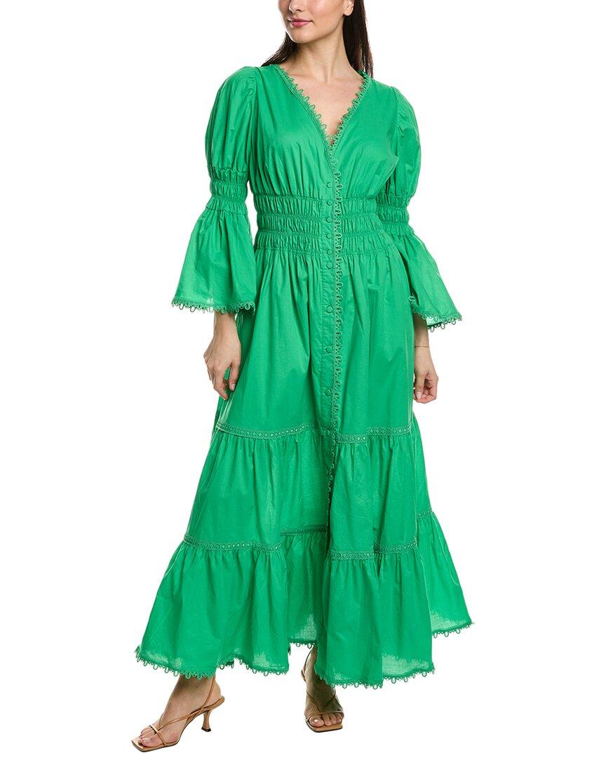 charo ruiz green dress Charo Ruiz Ibiza Angy Short Dress in Solid Green