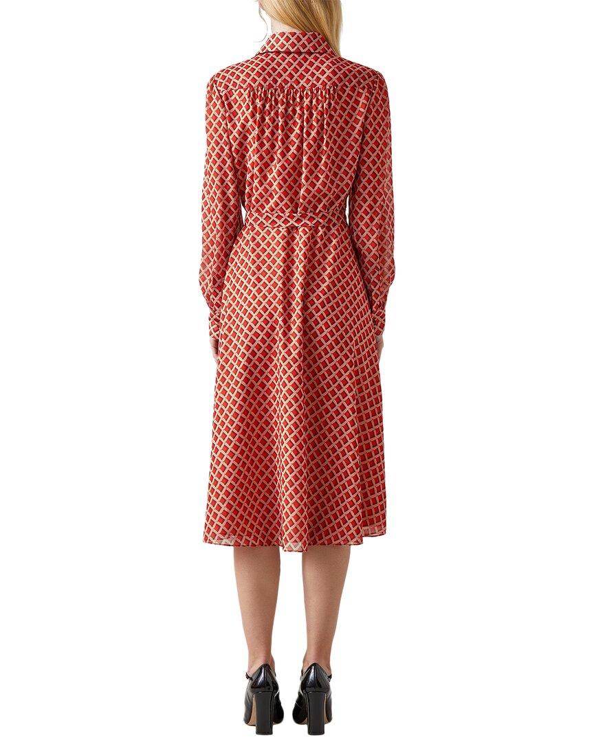 LK Bennett Ensor Dress in Red | Lyst UK