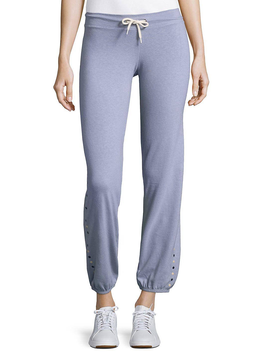 dusty blue sweatpants