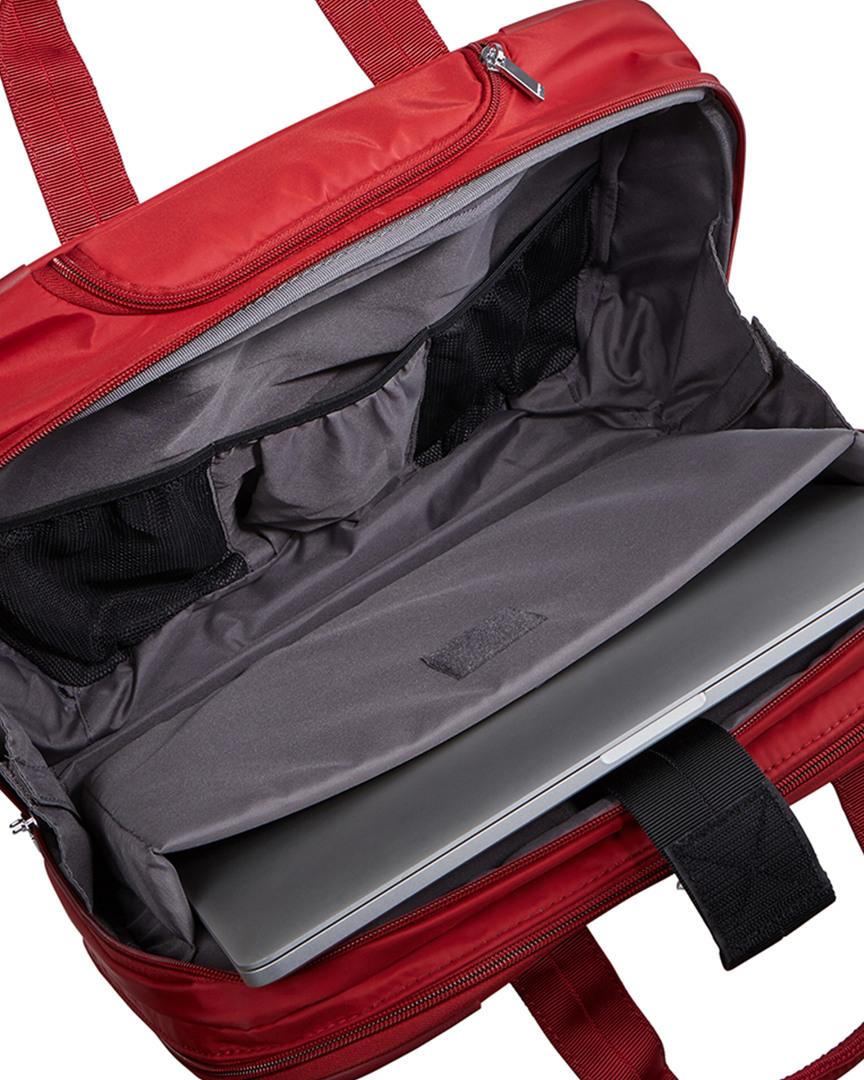 red rolling laptop bag