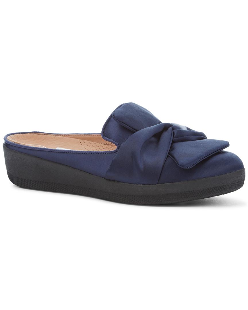 Fitflop Leather Superskate Knot Mule in 