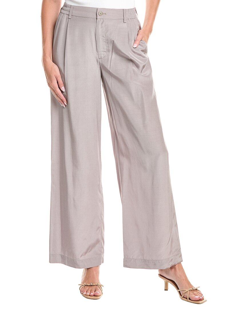 パンツ Jonathan Simkhai Straight Leg Trousers With Tailored Zack Straight Leg Pants - Cashmere | SIMKHAI