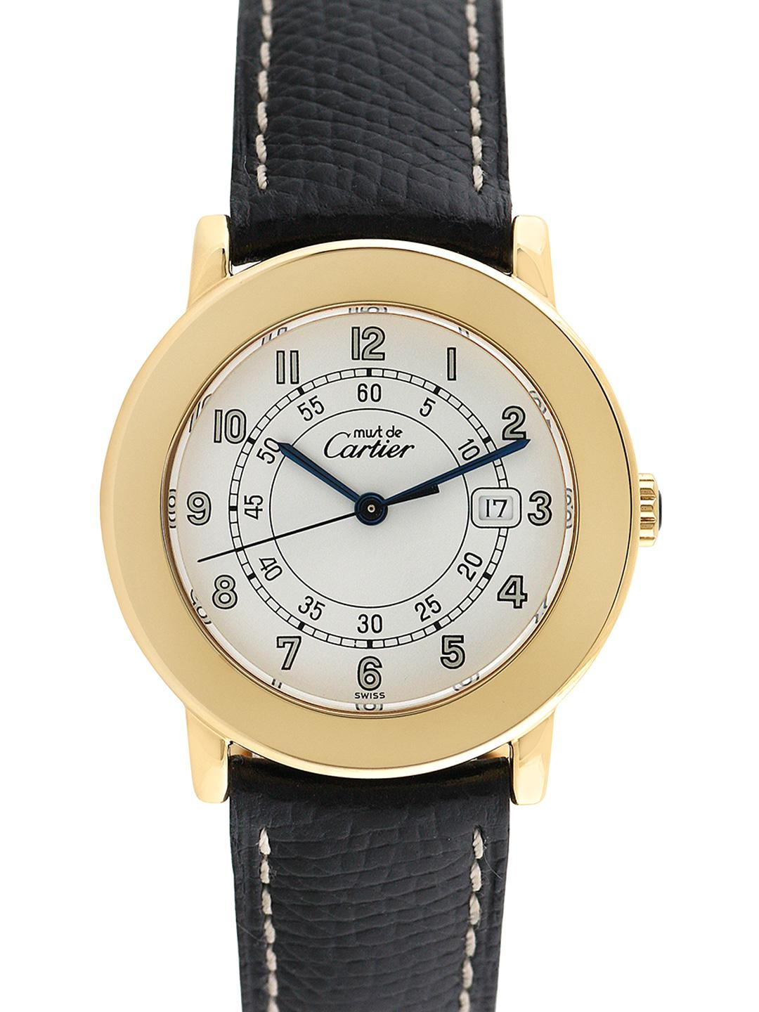 Cartier Leather Must De Cartier Argent 