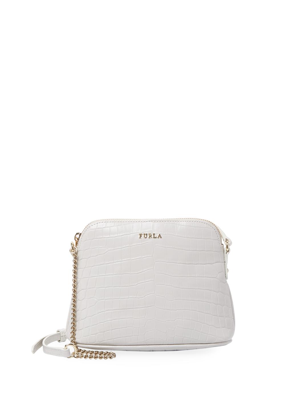 furla white purse