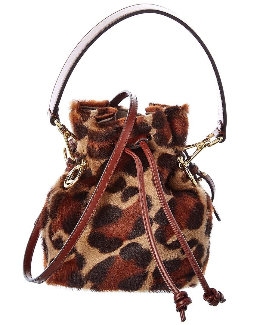 fendi mini bucket bag monogram