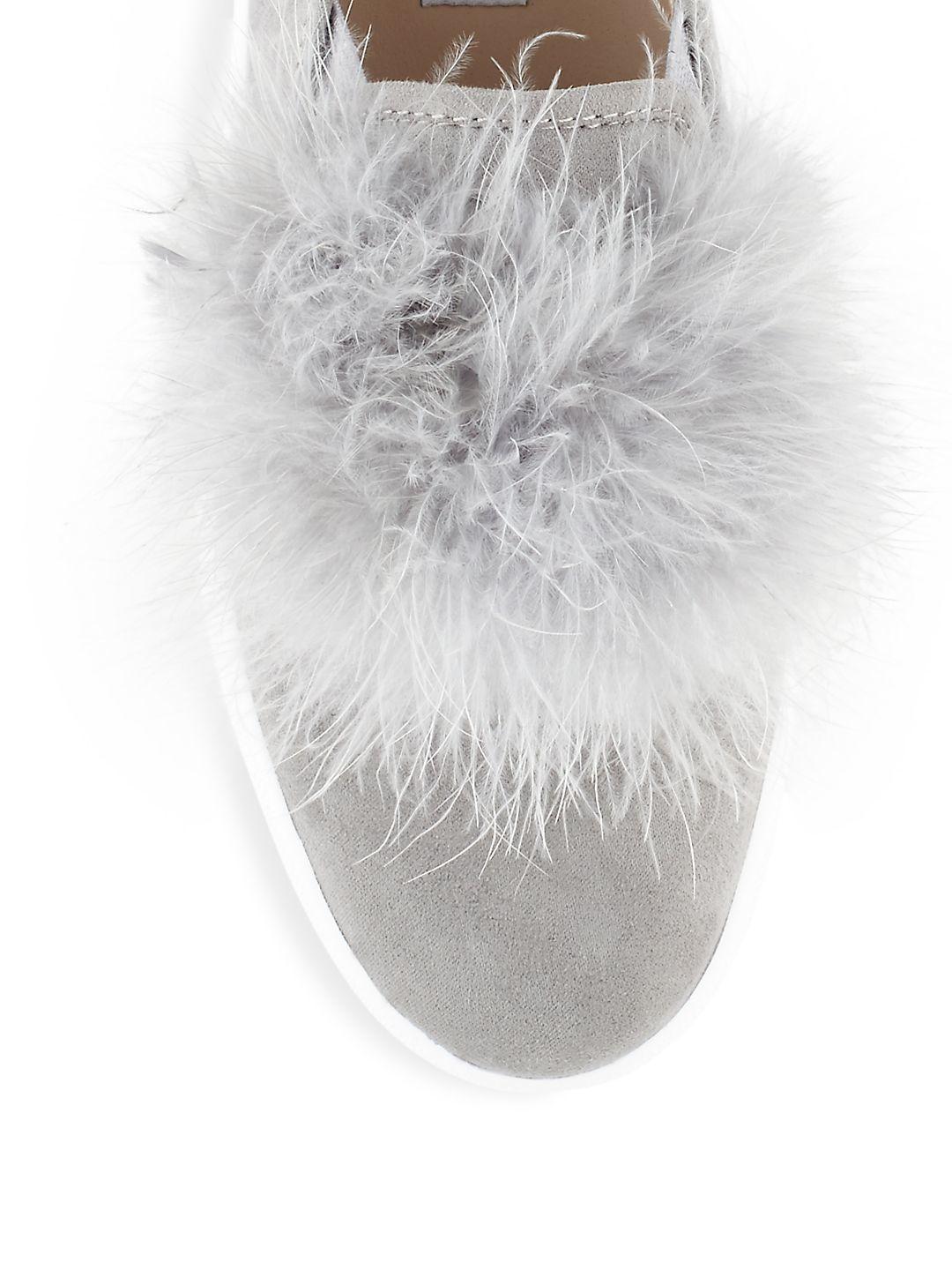 Steve Madden Emily Pom Pom Sneakers in Lyst