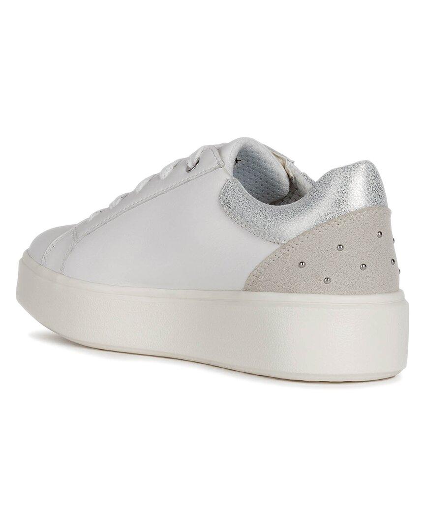 Geox Nhenbus Sneaker in White/Silver (White) - Save 1% | Lyst