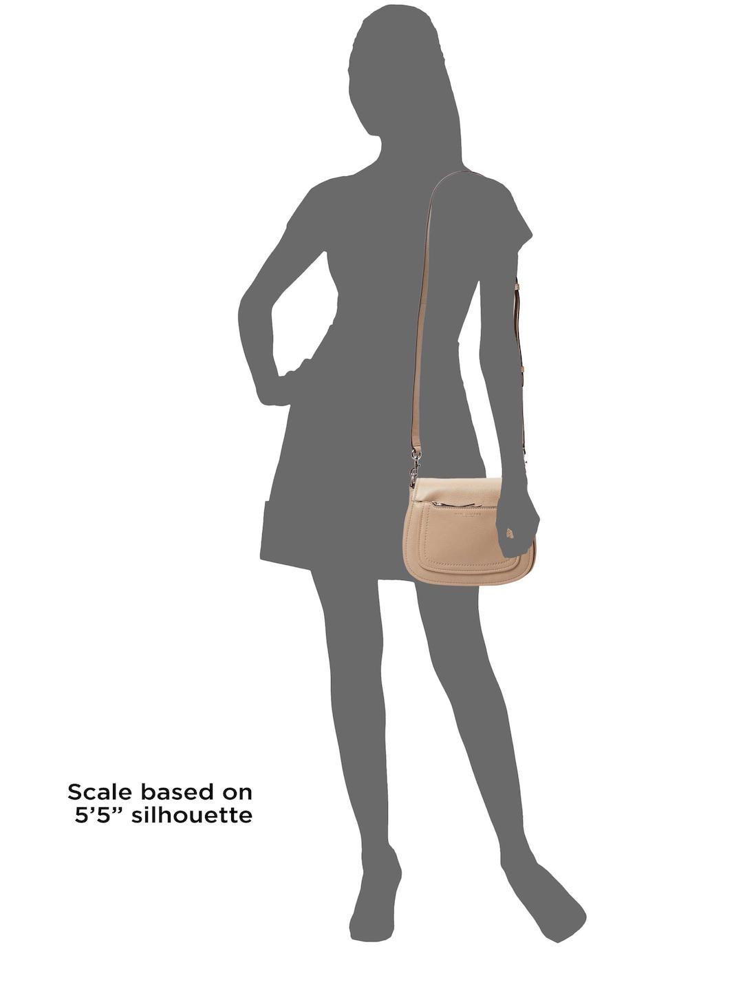 marc jacobs mini leather saddle bolsa