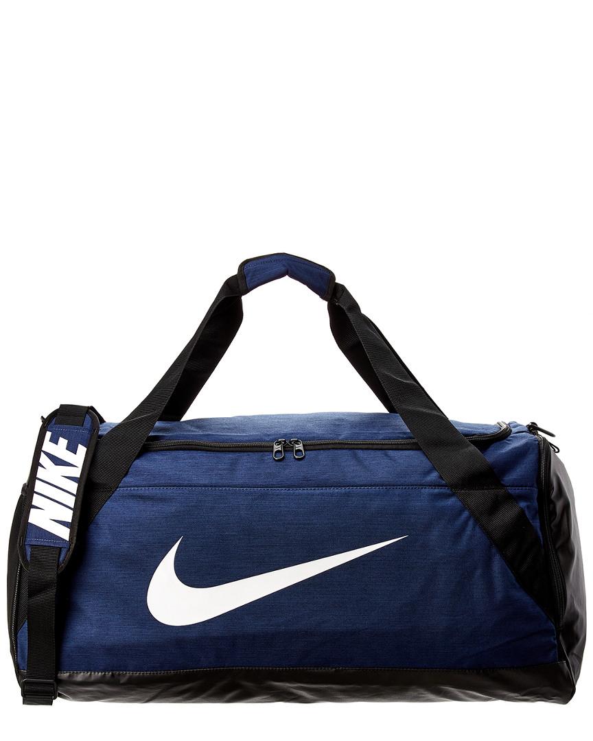 navy blue nike duffel bag
