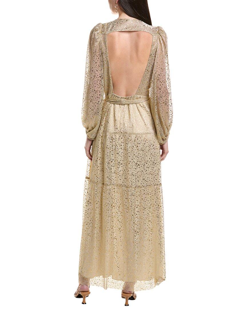 bash silk dress BA&SH Grace Silk Blend Dress S