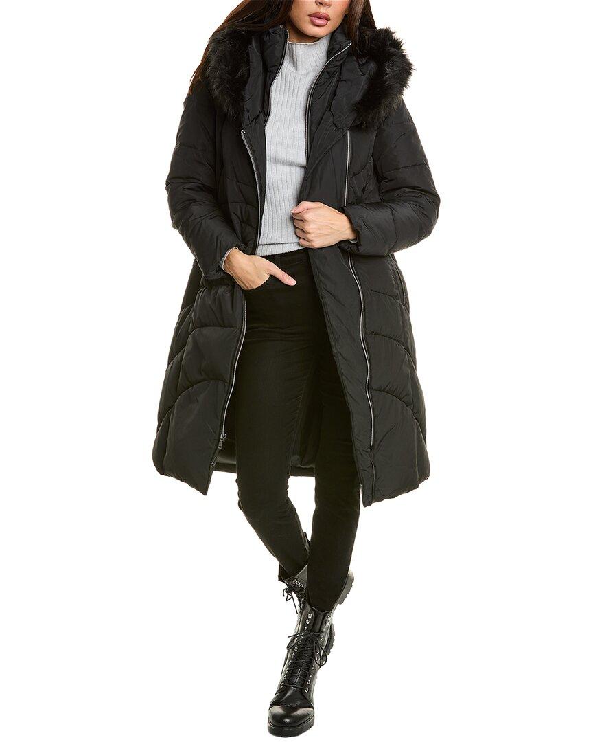 Cole Haan Signature Taffeta Down Coat in Black Lyst