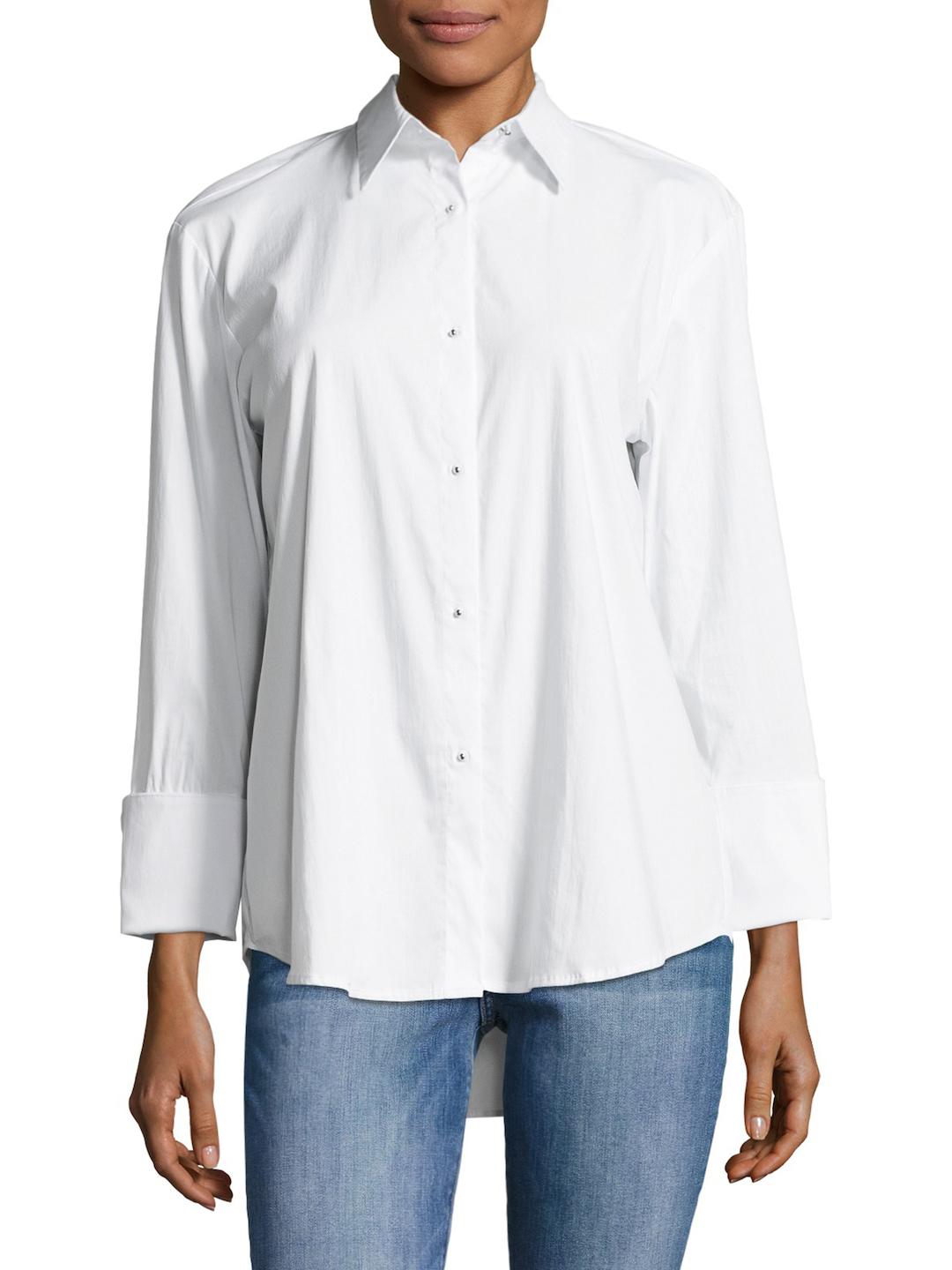 Misha Nonoo Cotton The Husband Poplin 