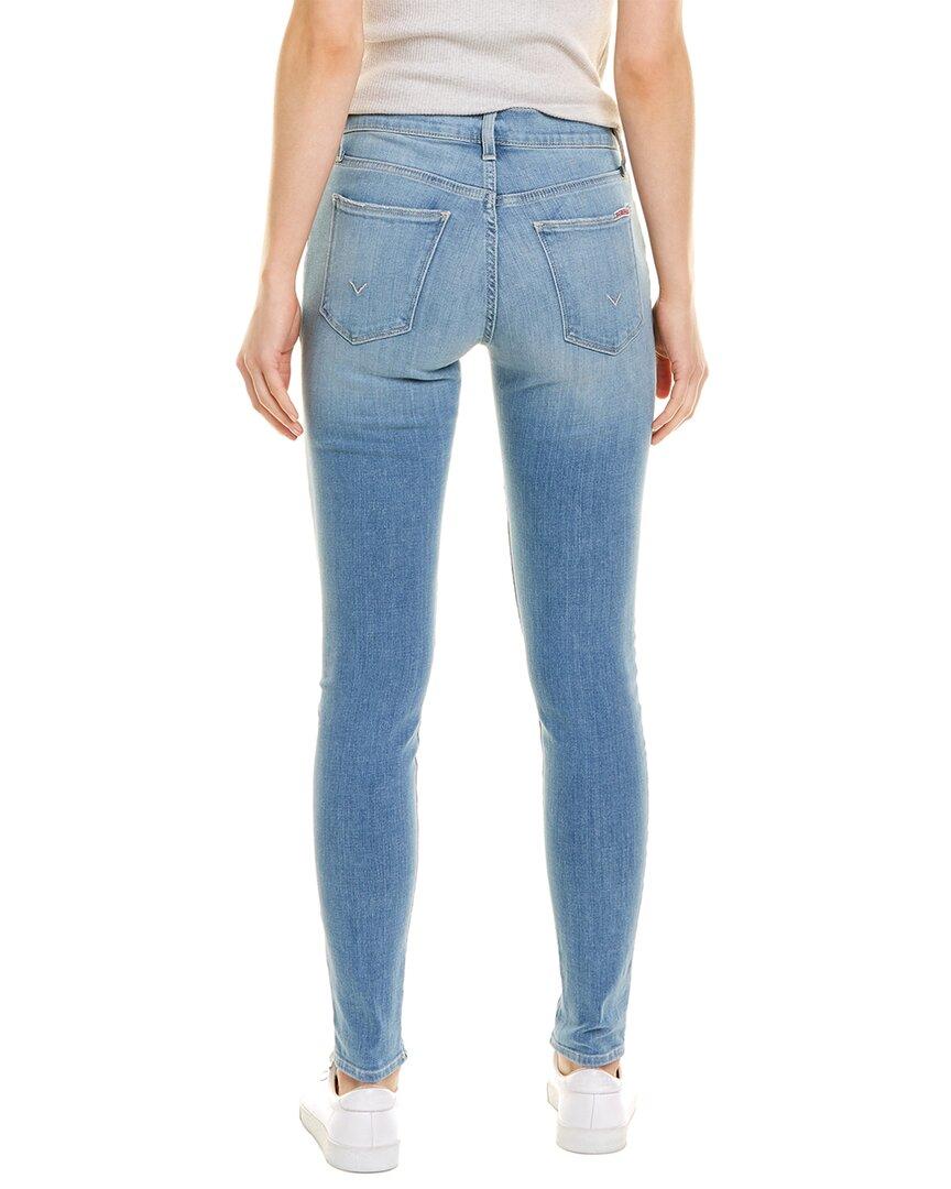 Hudson Jeans Natalie Giada Mid-rise Skinny Jean in Blue | Lyst