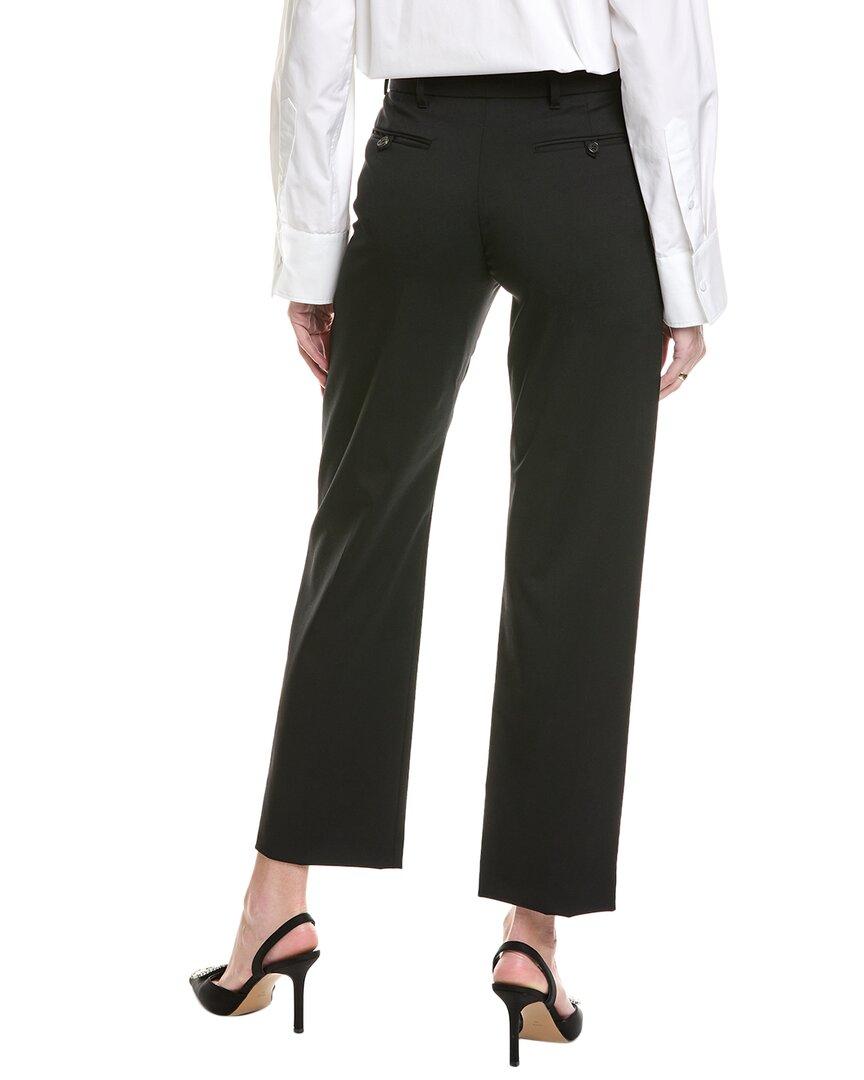 パンツ VALENTINO BLACK SILK PANTS High-rise wool and silk pants in black - Valentino | Mytheresa