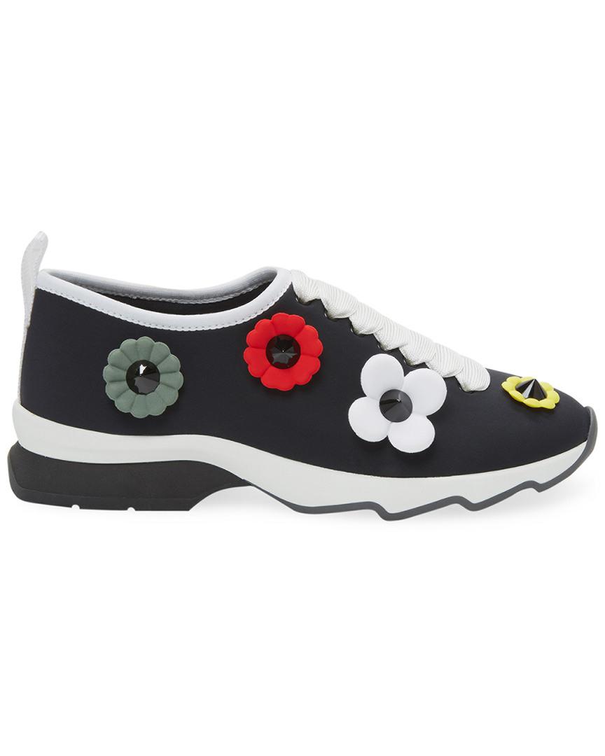 fendi floral sneakers