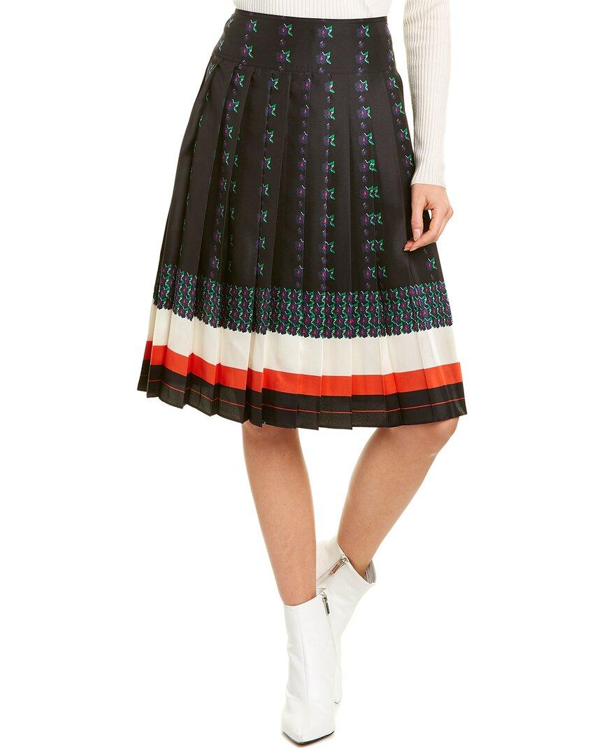 Tory Burch Color Block Quilted Skirt - Style Charade