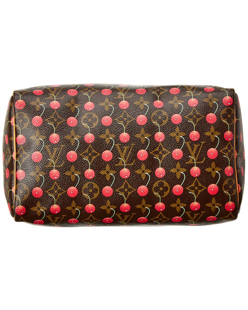Louis Vuitton Cherry Speedy 25 Handbag by Takashi Murakami – vintagebonbon