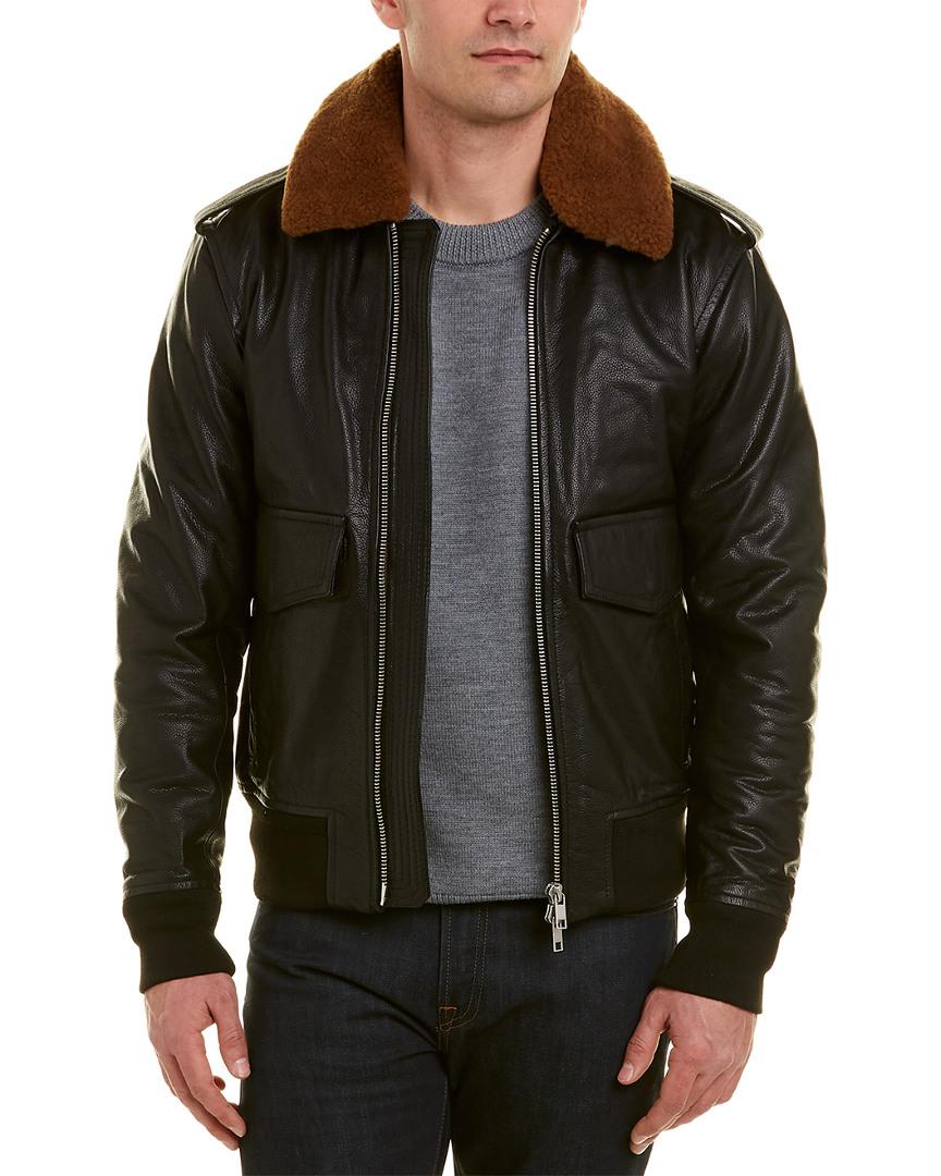 j lindeberg leather jacket