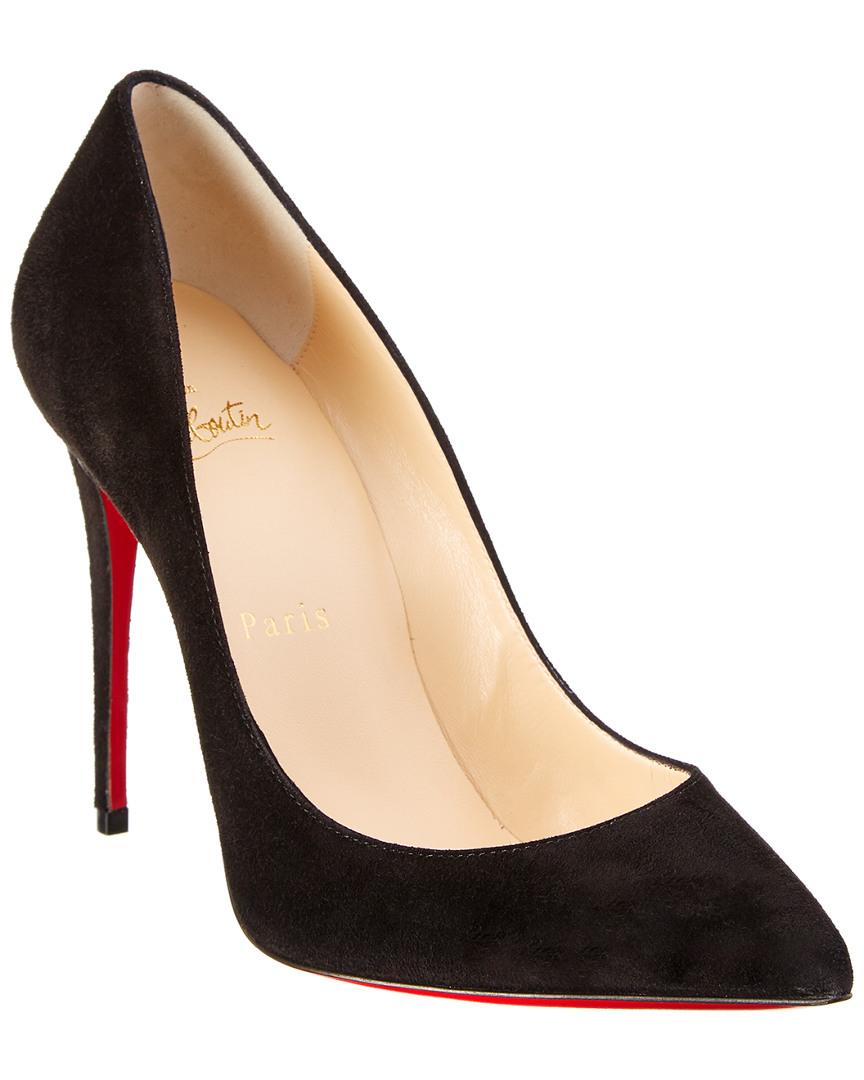 pigalle follies black suede
