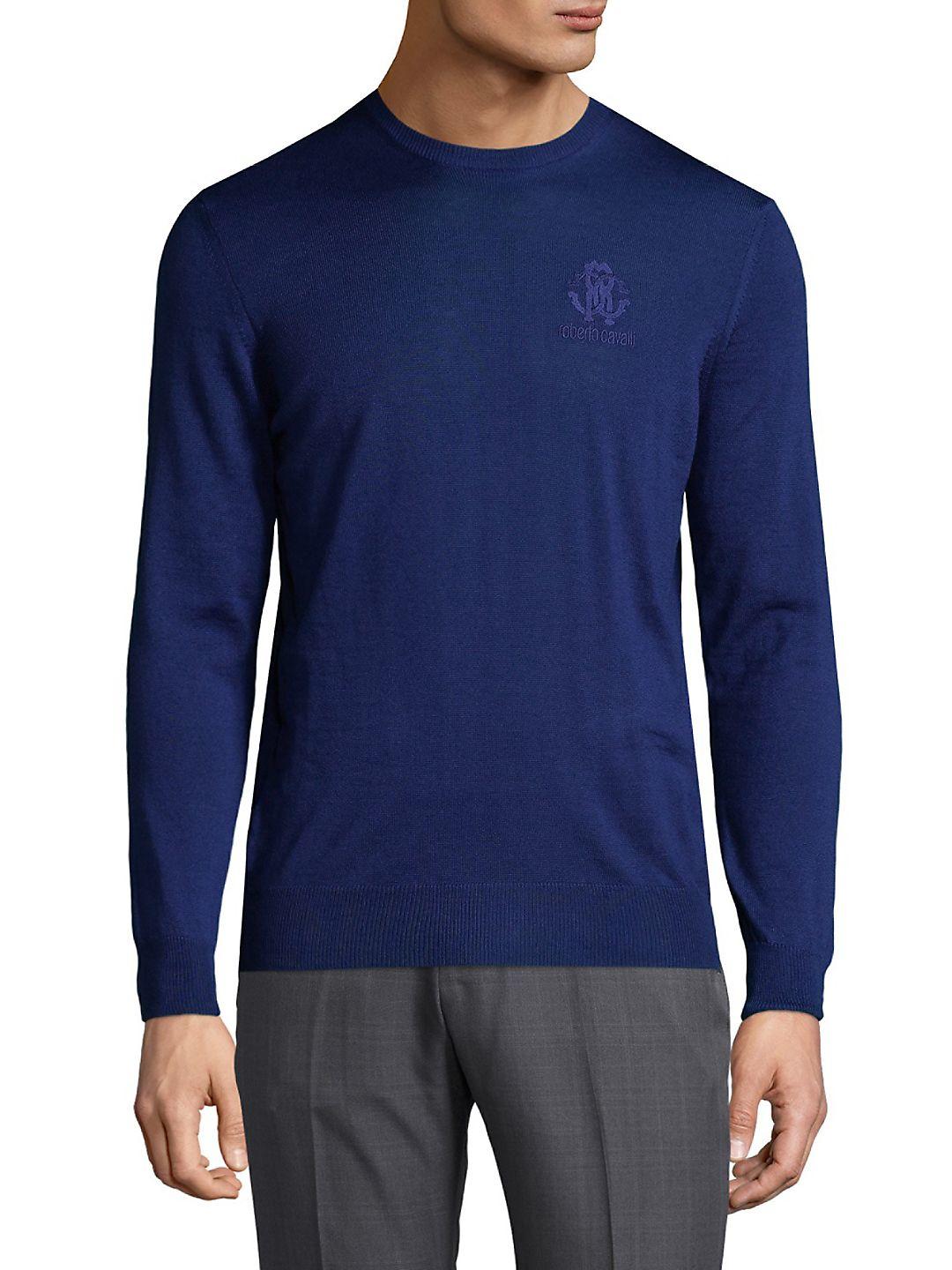 roberto cavalli mens sweater