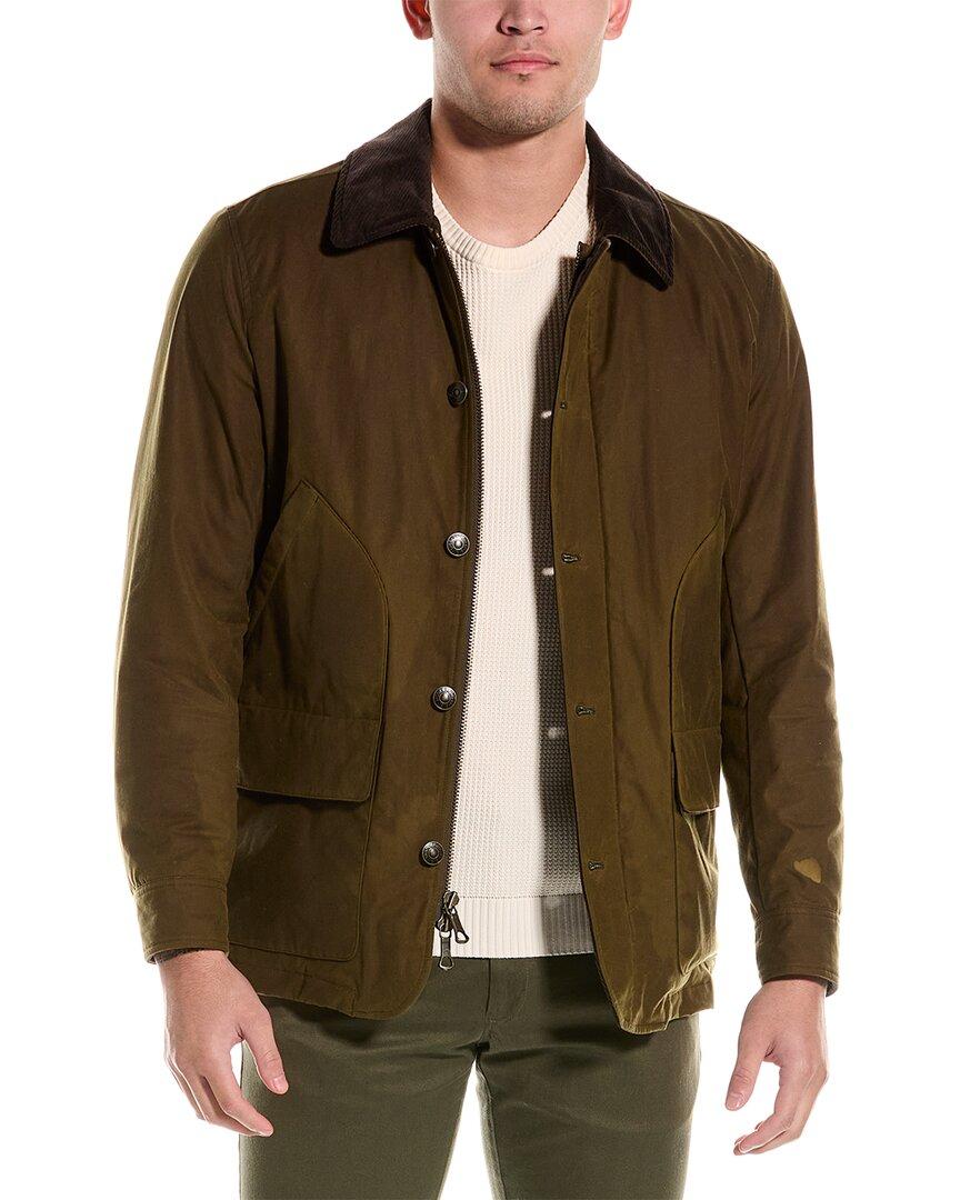 Brooks Brothers Out Waxed Chore Jacket in Brown for Men | Lyst