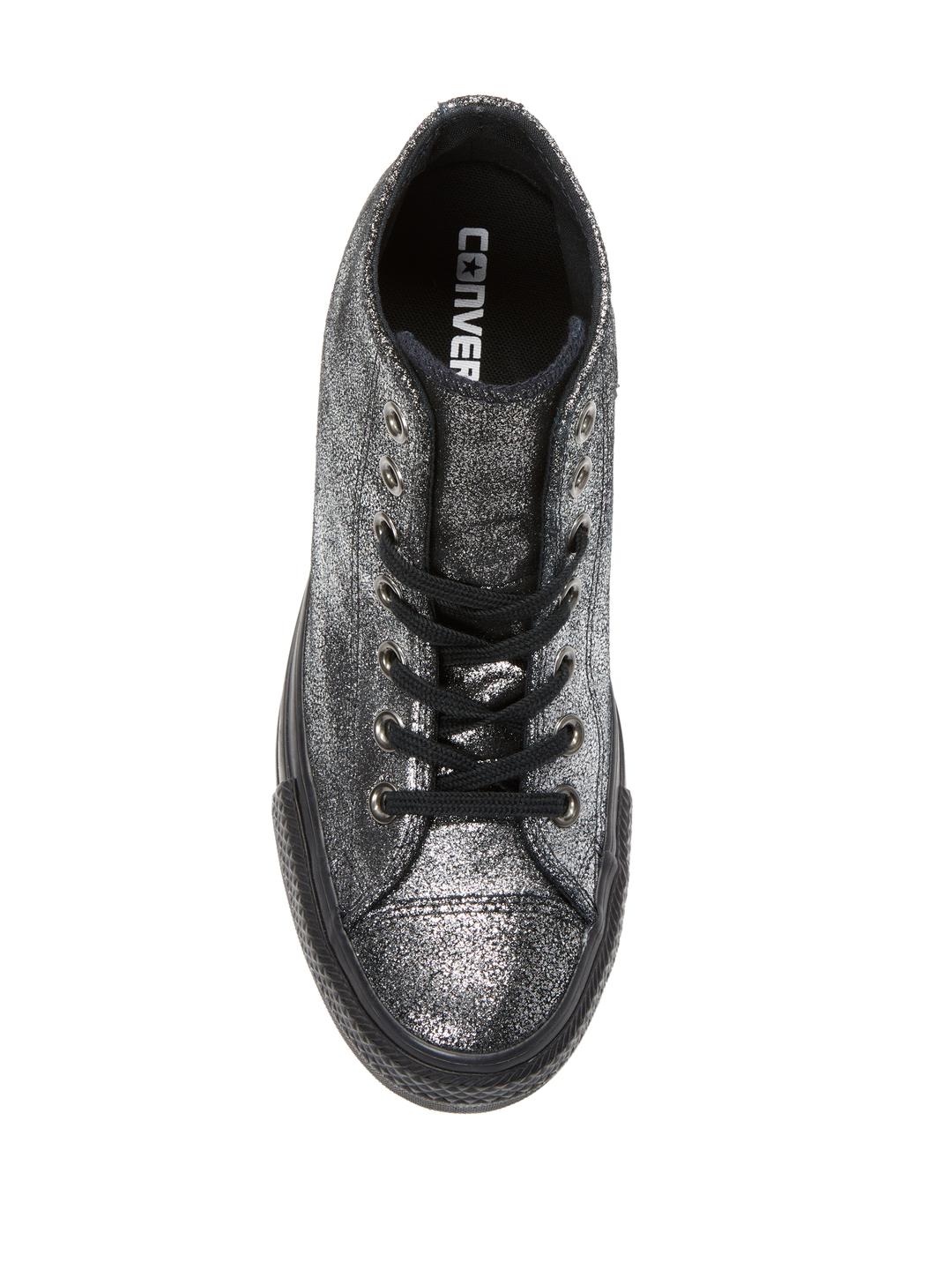 Converse Chuck Taylor Lux Hidden Wedge Sneaker in Black | Lyst