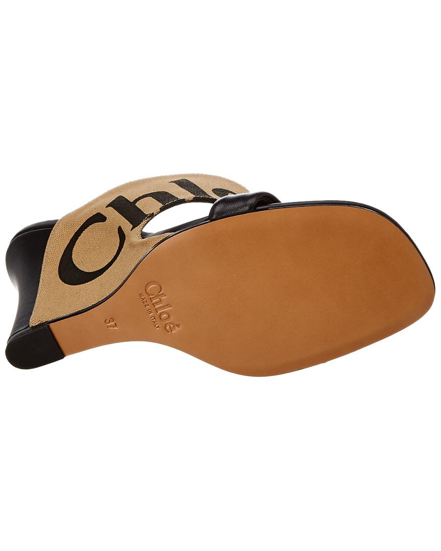 Chloe verena logo sandals 2025