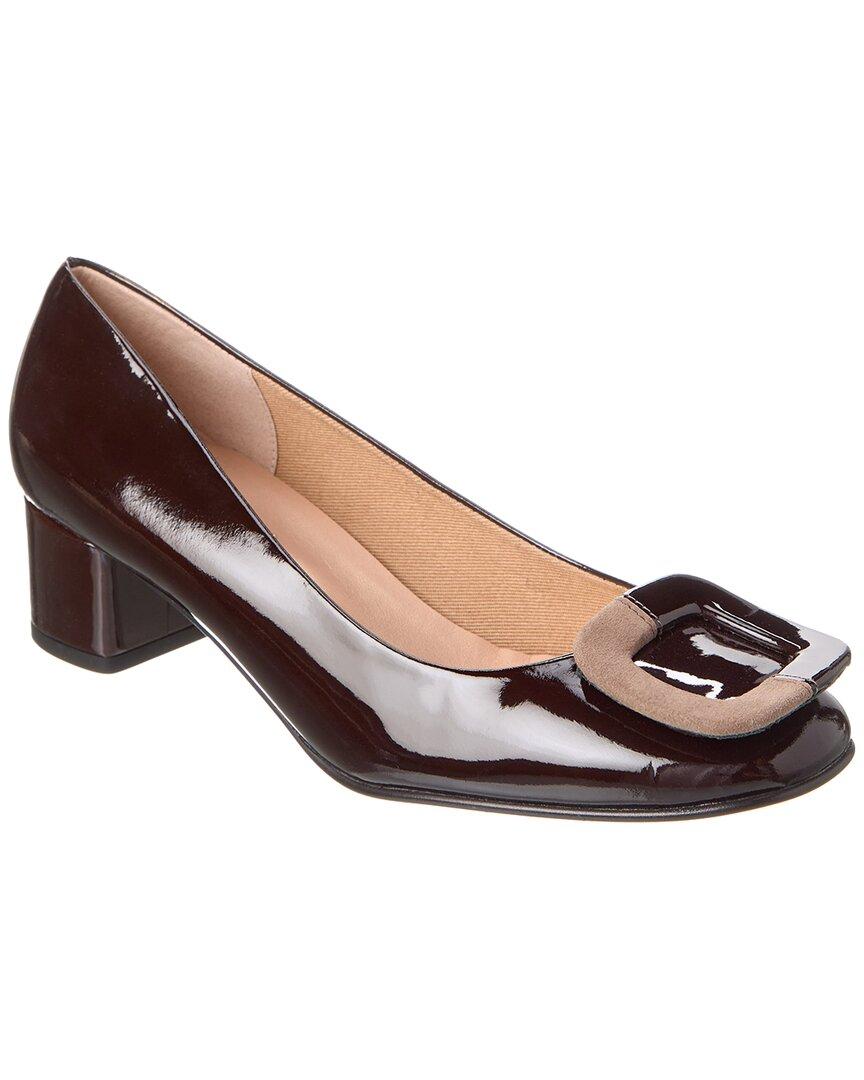 French Sole Emilia Patent Pump in Brown | Lyst