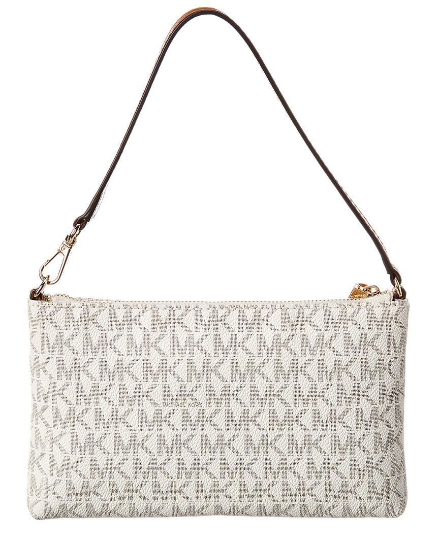 michael kors signature jet set large wristlet
