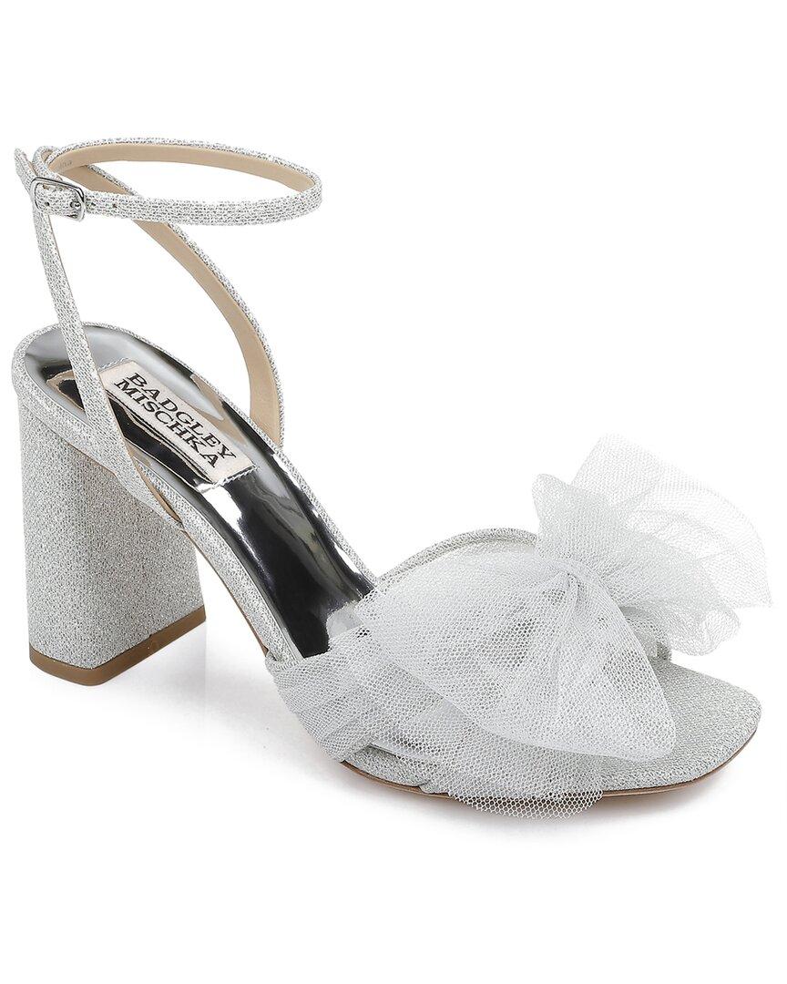 Badgley Mischka Tess Sandal in Gray | Lyst