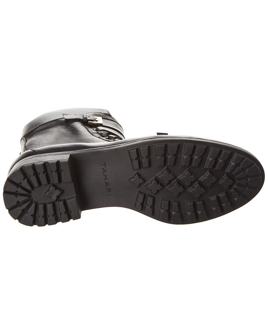 tahari jude leather boots