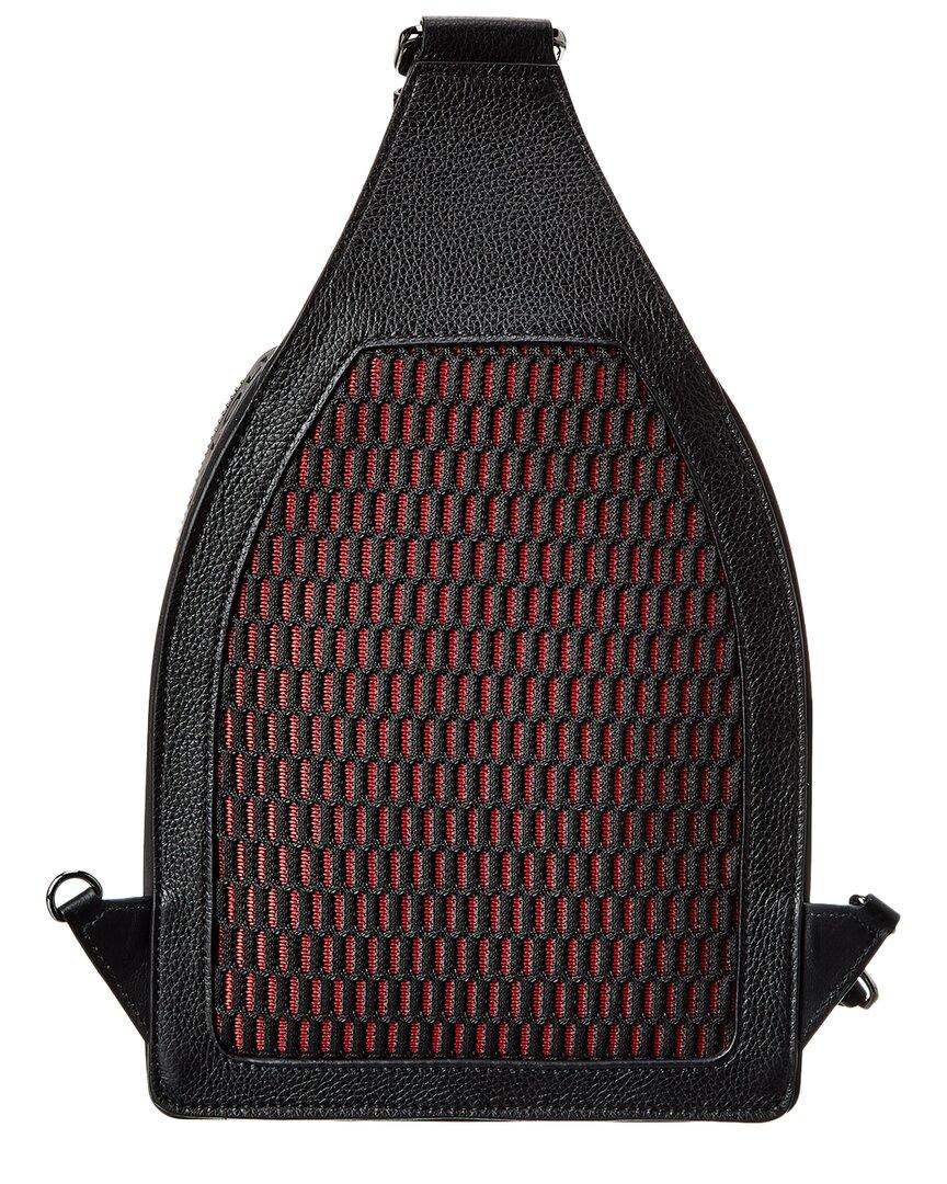 Christian Louboutin Cabado Leather Backpack in Black for Men