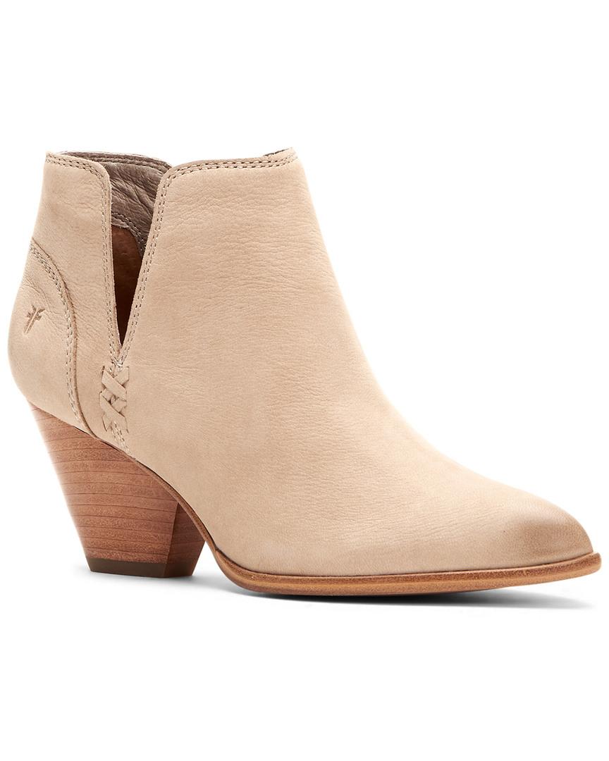 frye flat booties