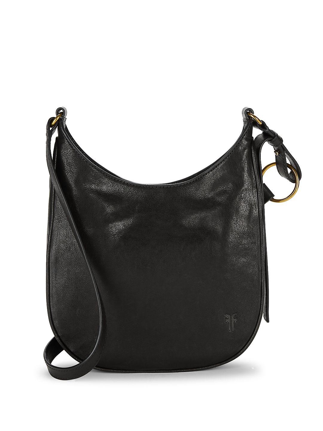 Frye Madison Leather Crossbody Bag in Black Lyst