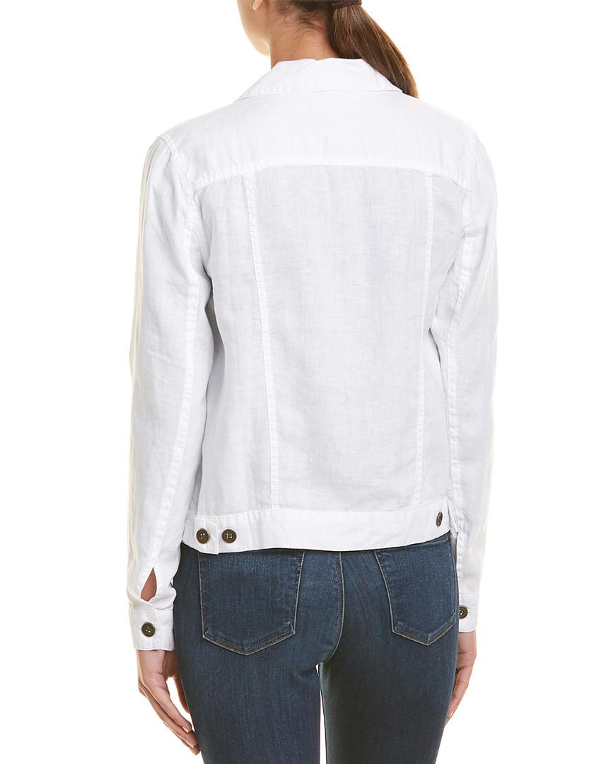 Michael stars white store linen jacket